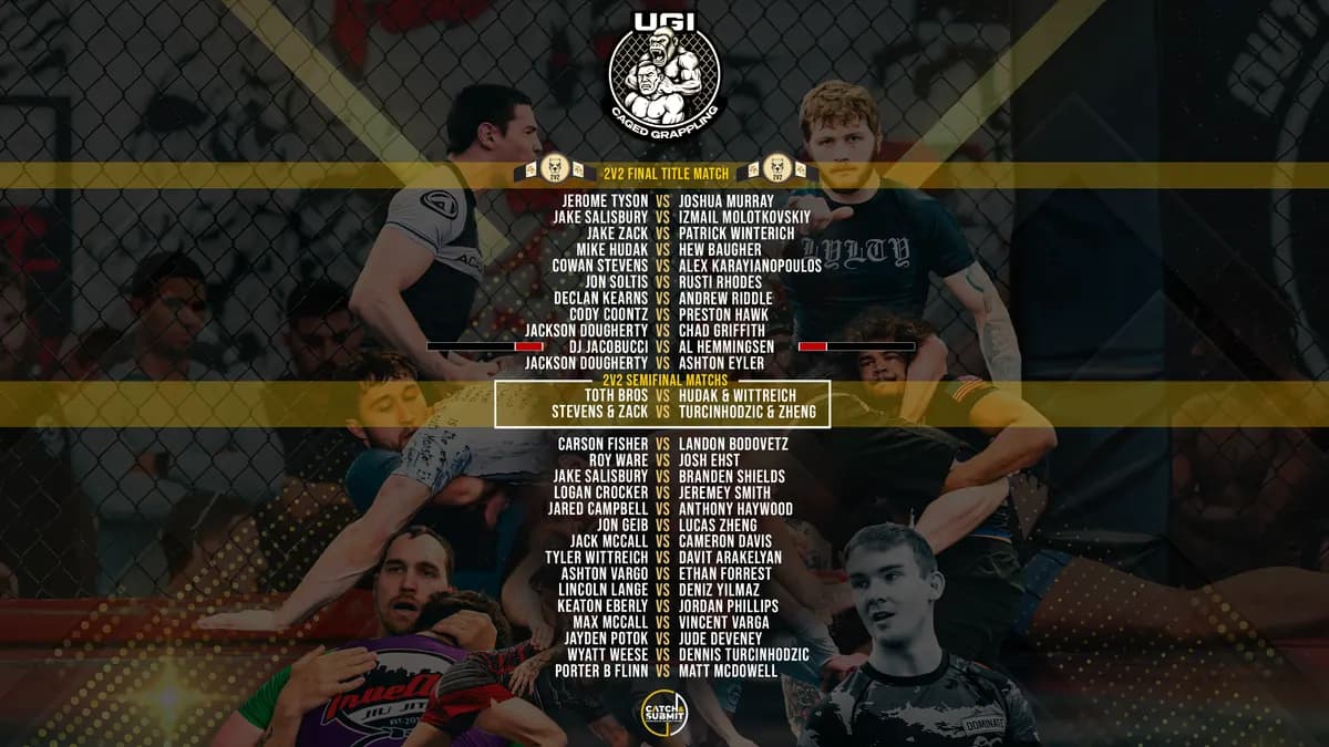 UGI 8 fight card, 15 November 2025