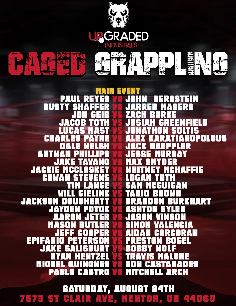 UGI 5 fight card, 24 August 2024